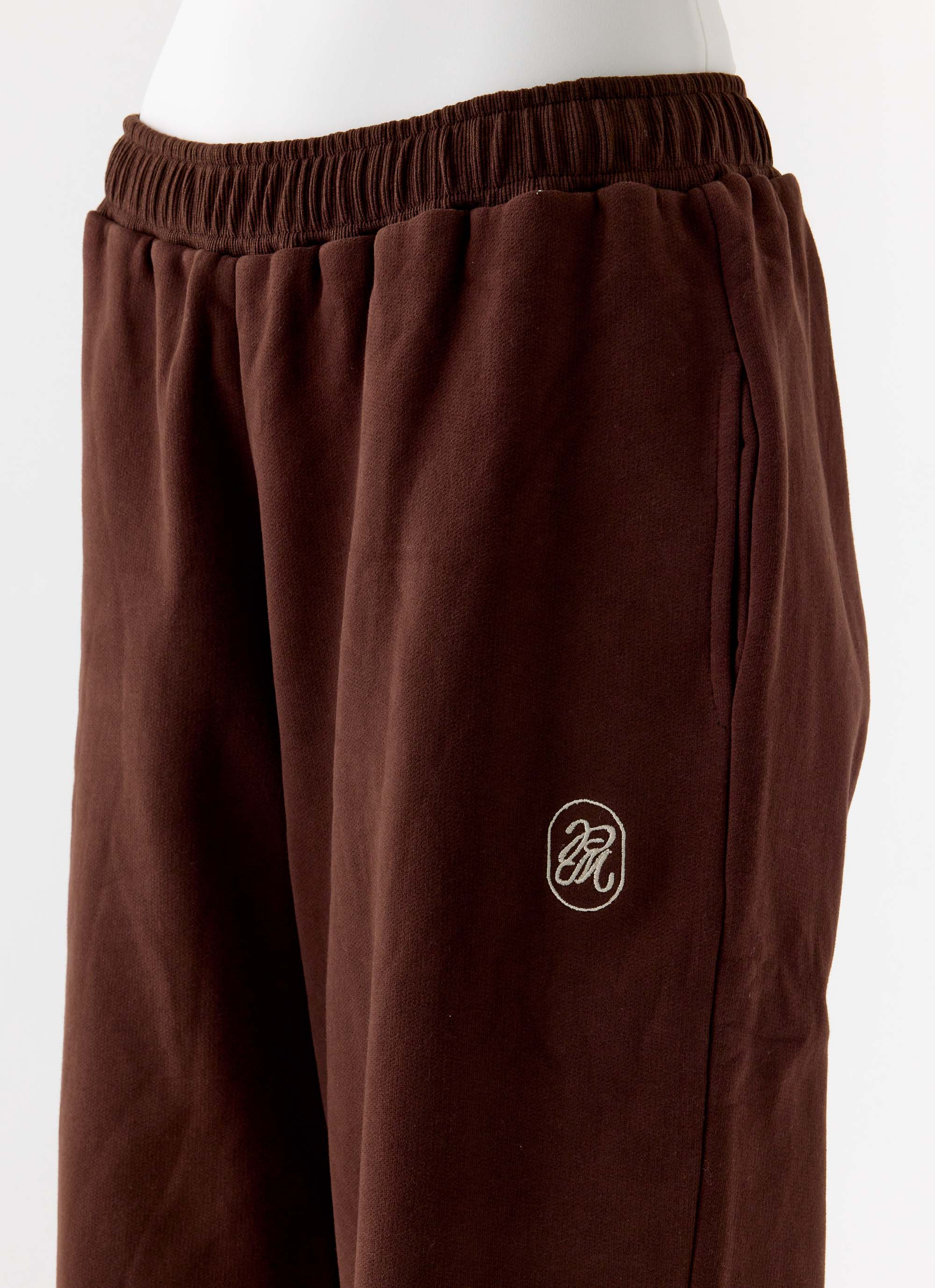 Signature Low Rise Sweatpants - Chocolate